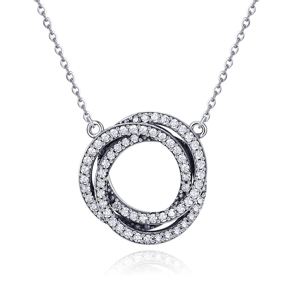 Pandora Style Silver Minimalism Necklace - SCN259
