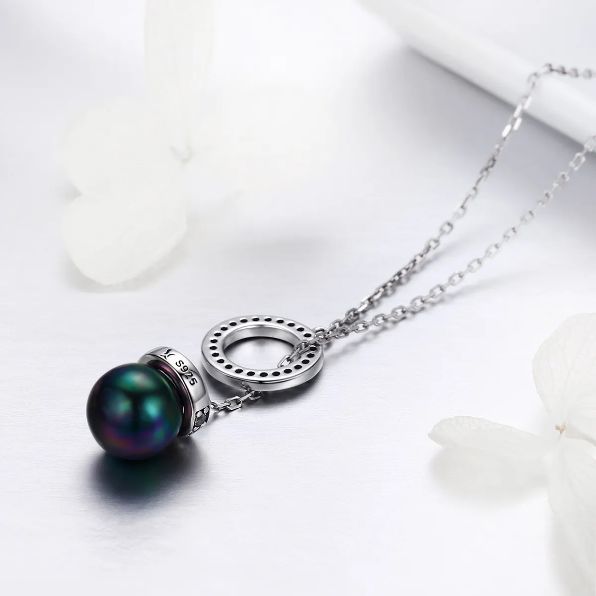 Pandora Style Silver Noble Temperament Necklace - SCN200