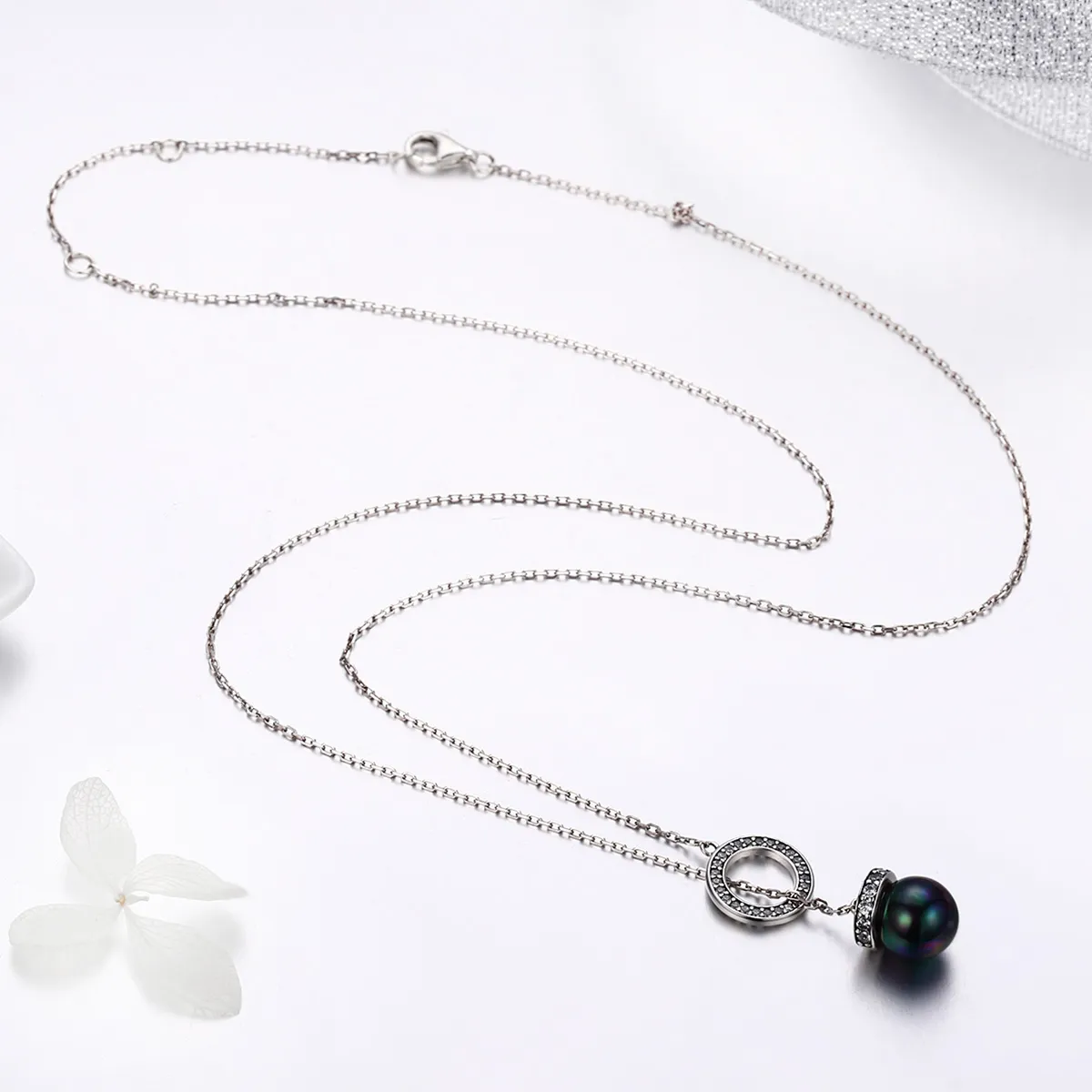 Pandora Style Silver Noble Temperament Necklace - SCN200