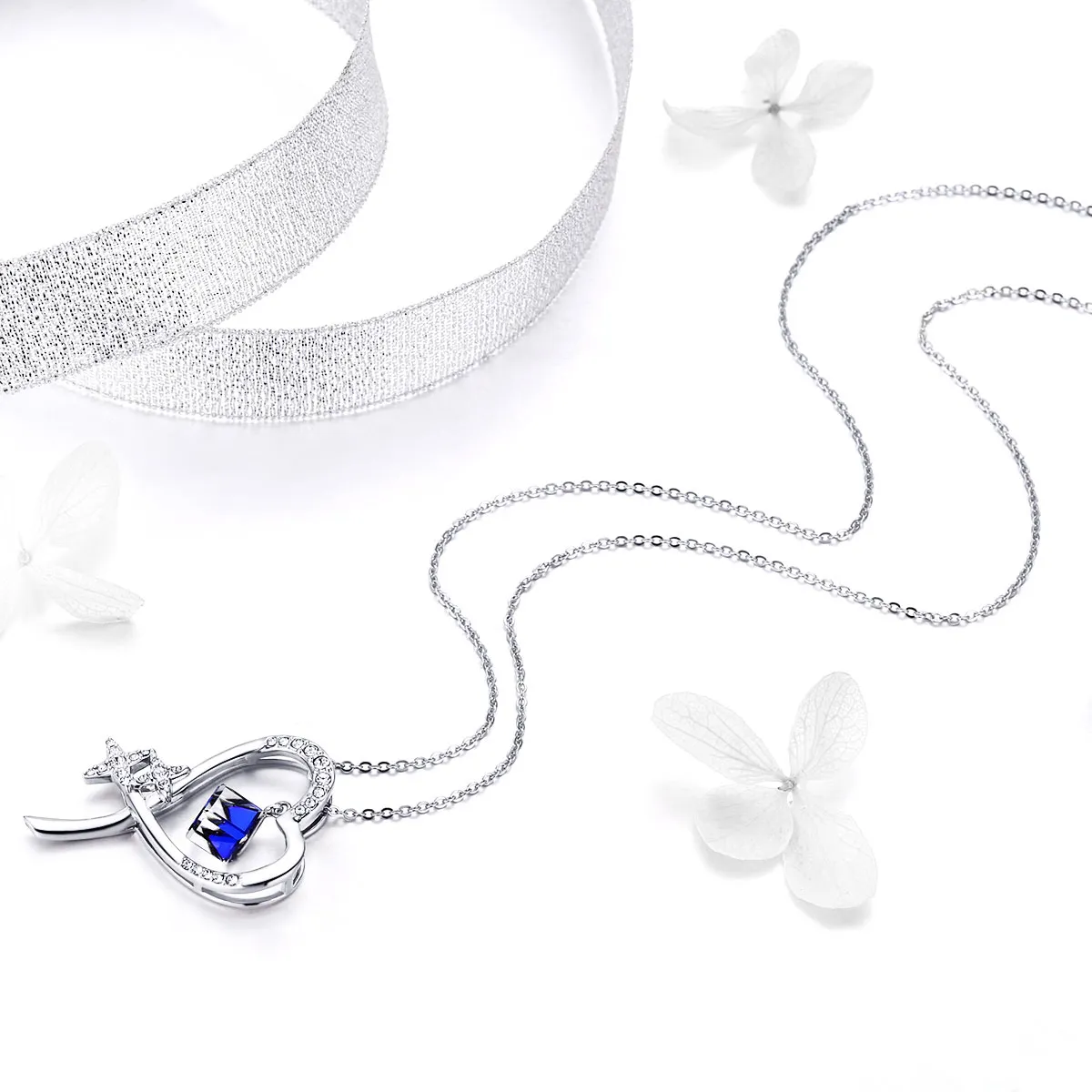 Pandora Style Silver Power Visitor Necklace - SCN323