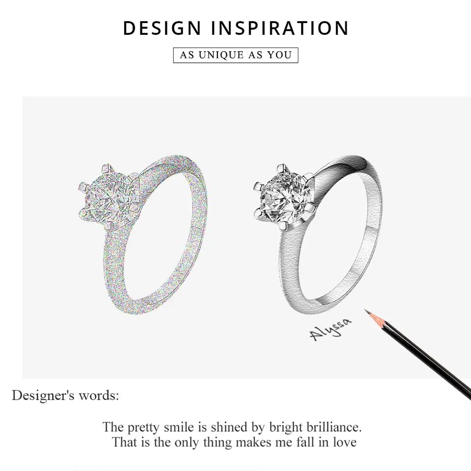 Pandora Style Rose Gold Only You Ring - SCR525