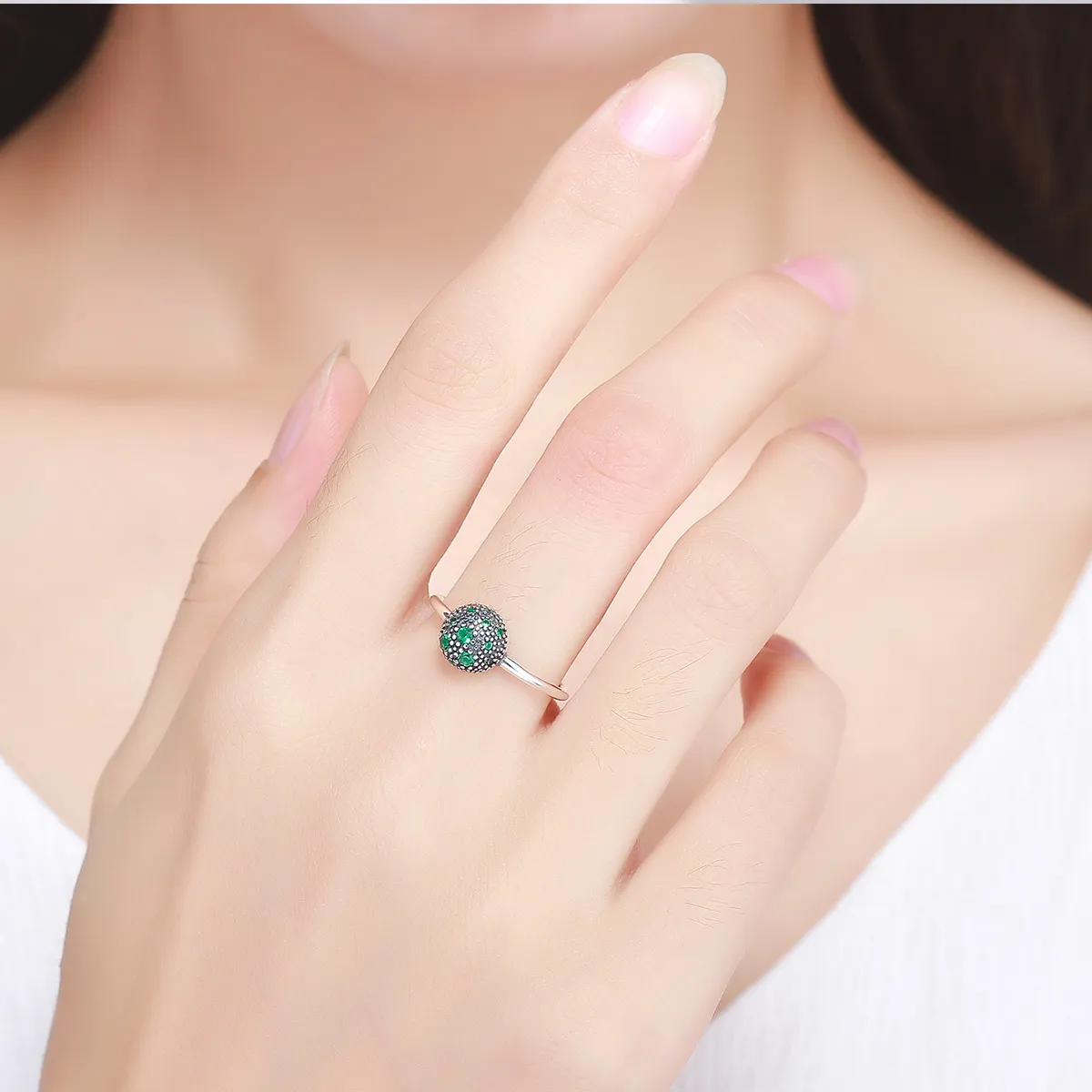 Pandora Style Silver Fresh Taste Ring - SCR138