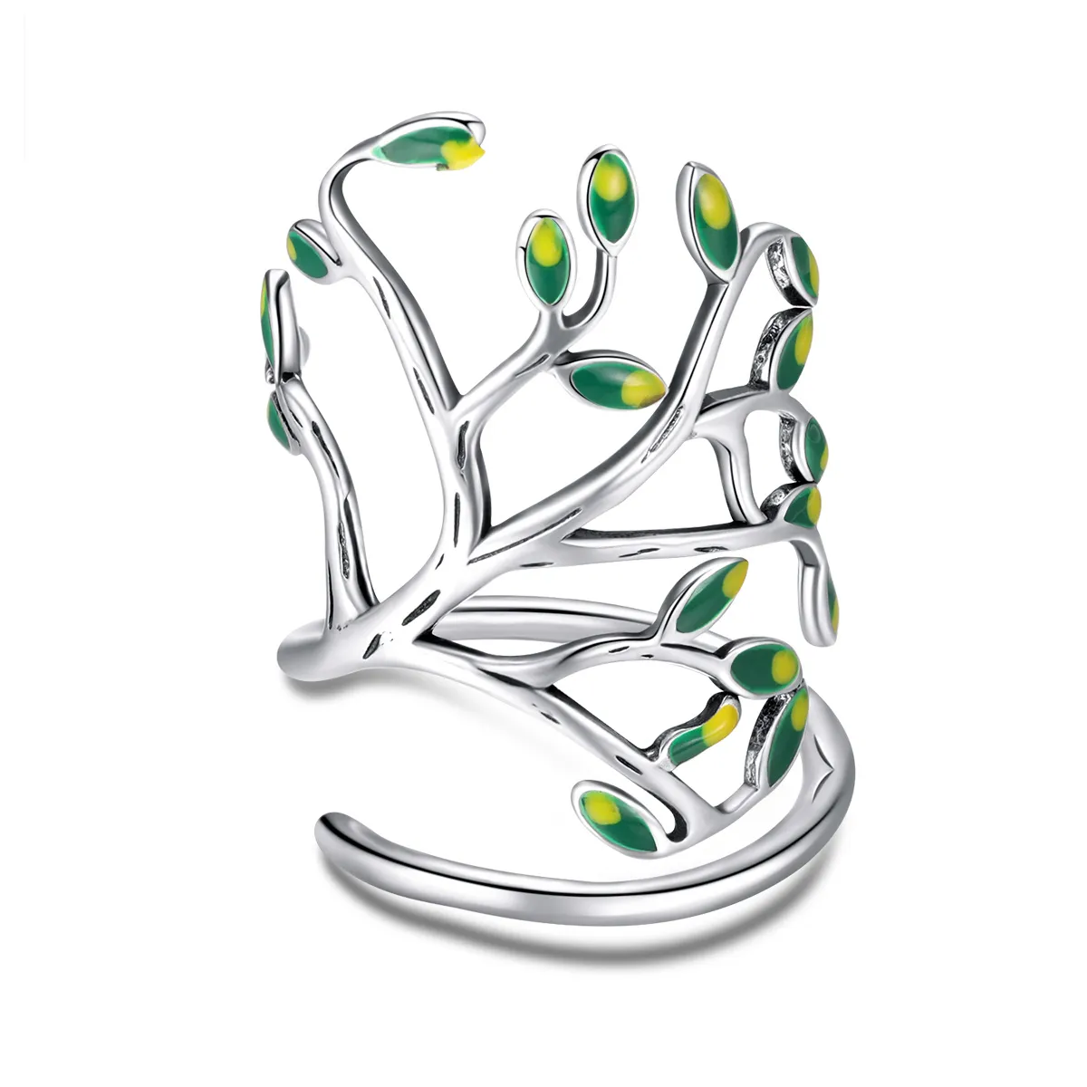 Pandora Style Silver Life Tree Ring - SCR454
