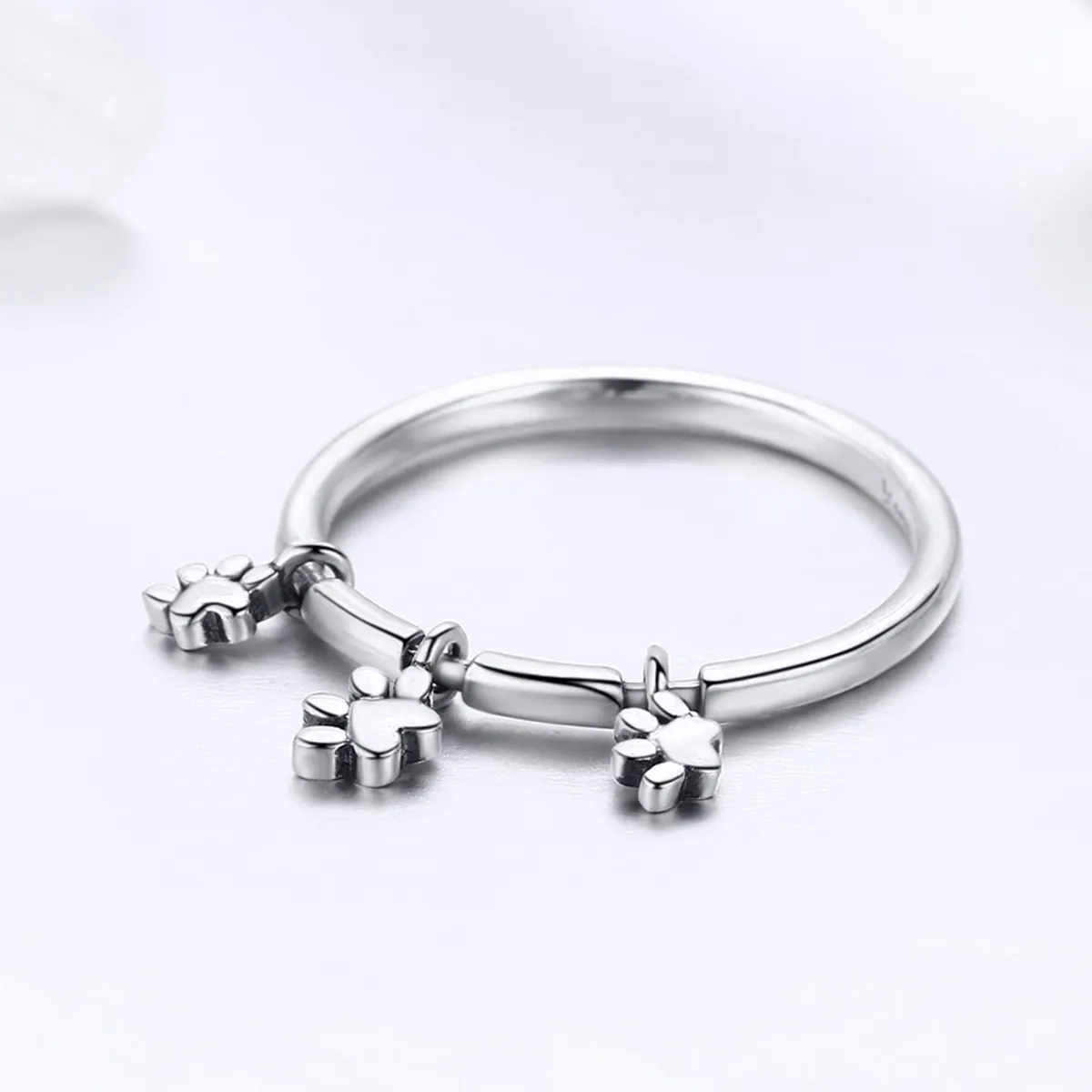 Pandora Style Silver Love For Pets Ring - SCR394