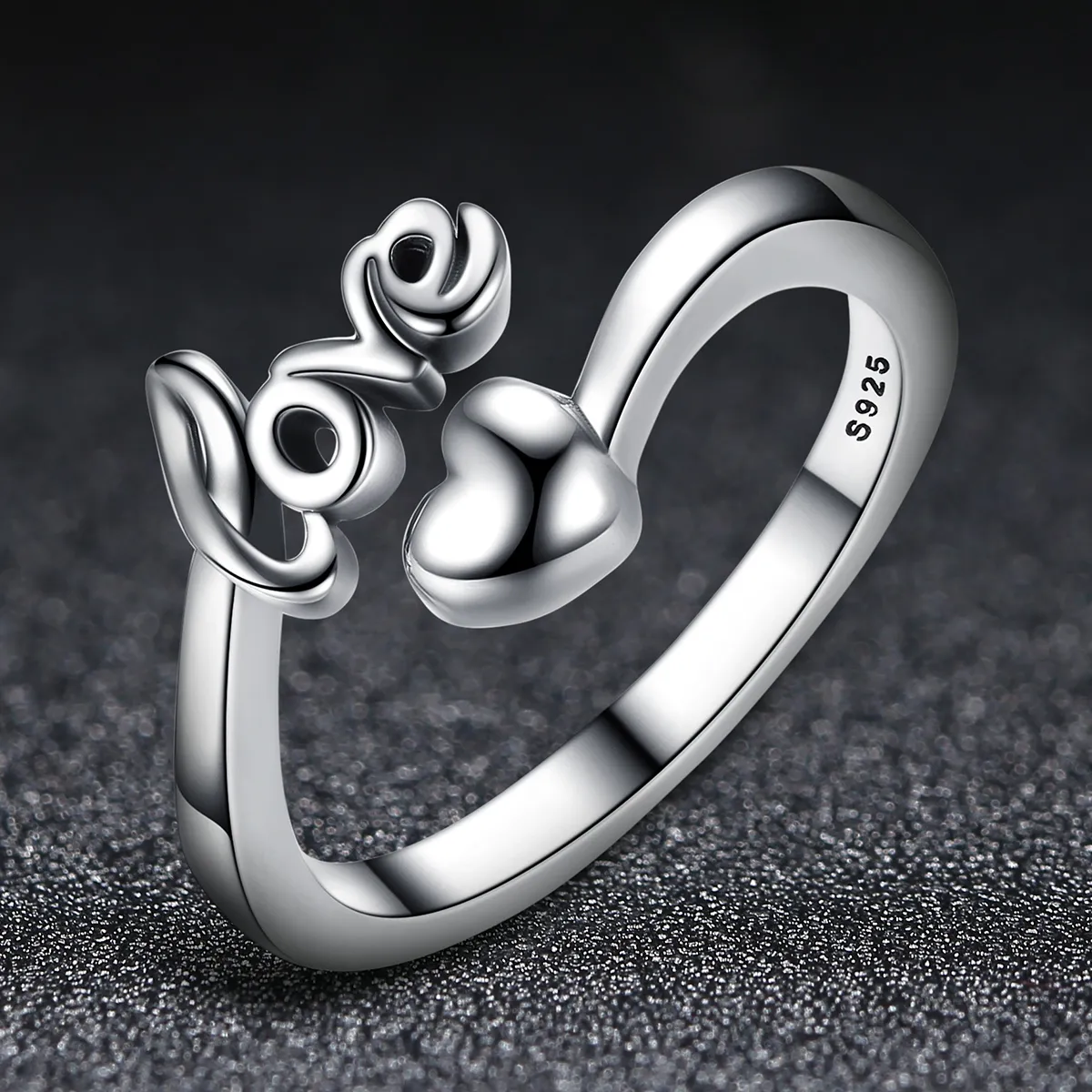 Pandora Style Silver Love For You Ring - SCR024