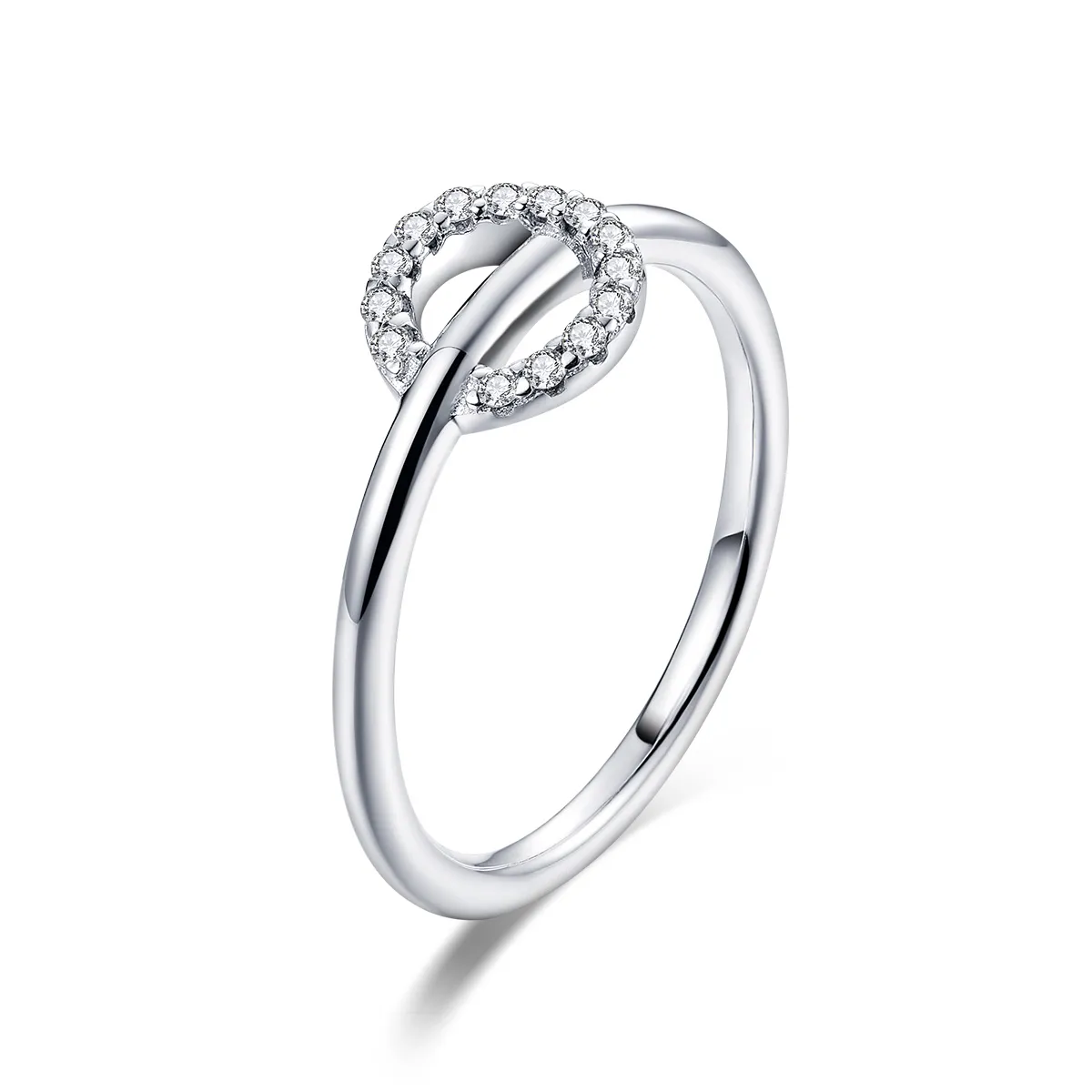 Pandora Style Silver Only You Ring - SCR495