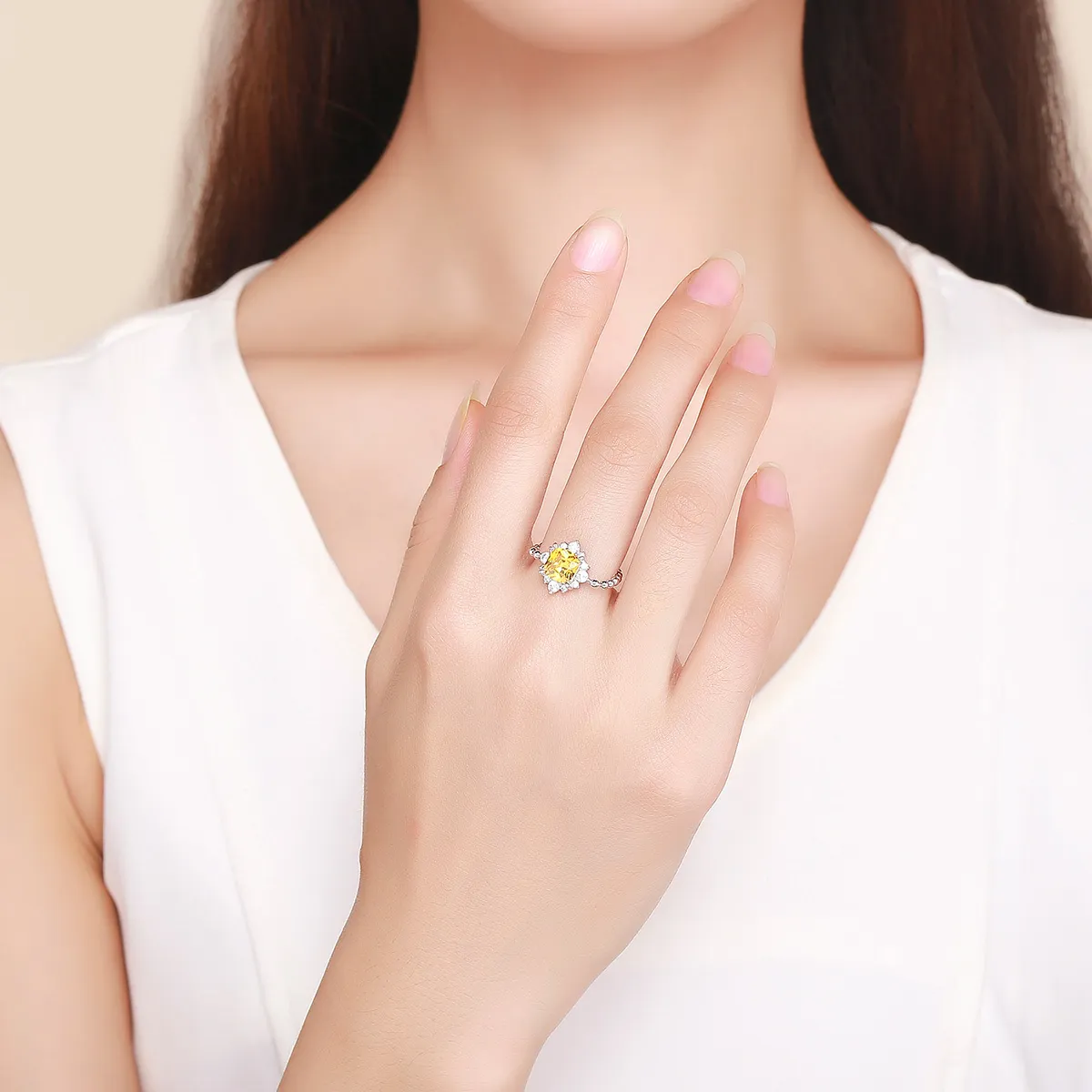 Pandora Style Silver Restro Ring - SCR484