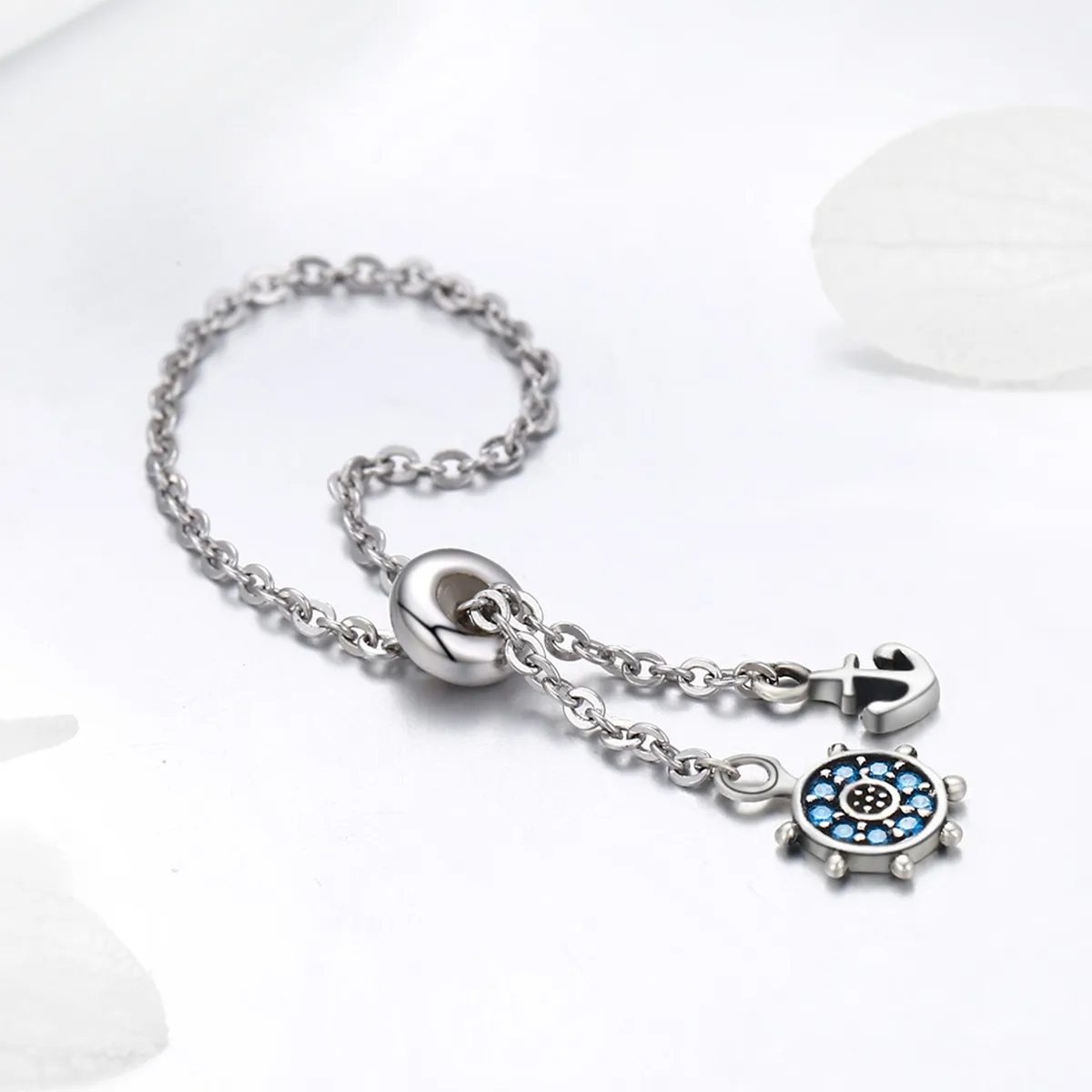 Pandora Style Silver Sea Journey Ring - SCR236