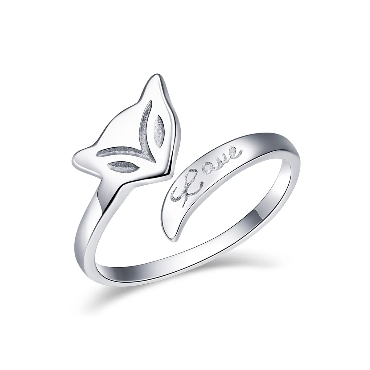 Pandora Style Silver Seductive Fox Ring - SCR464