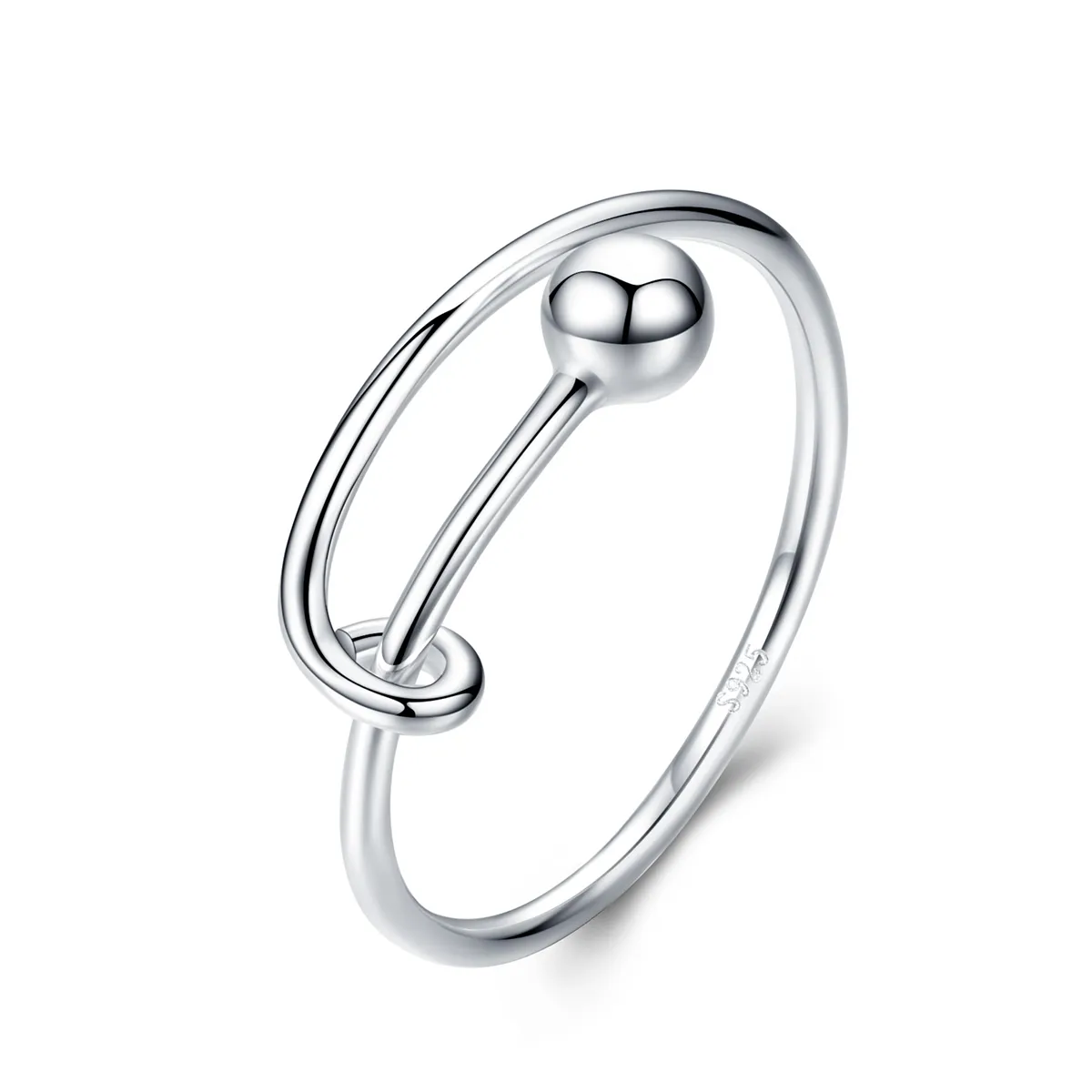 Pandora Style Silver Simple Ring - SCR520