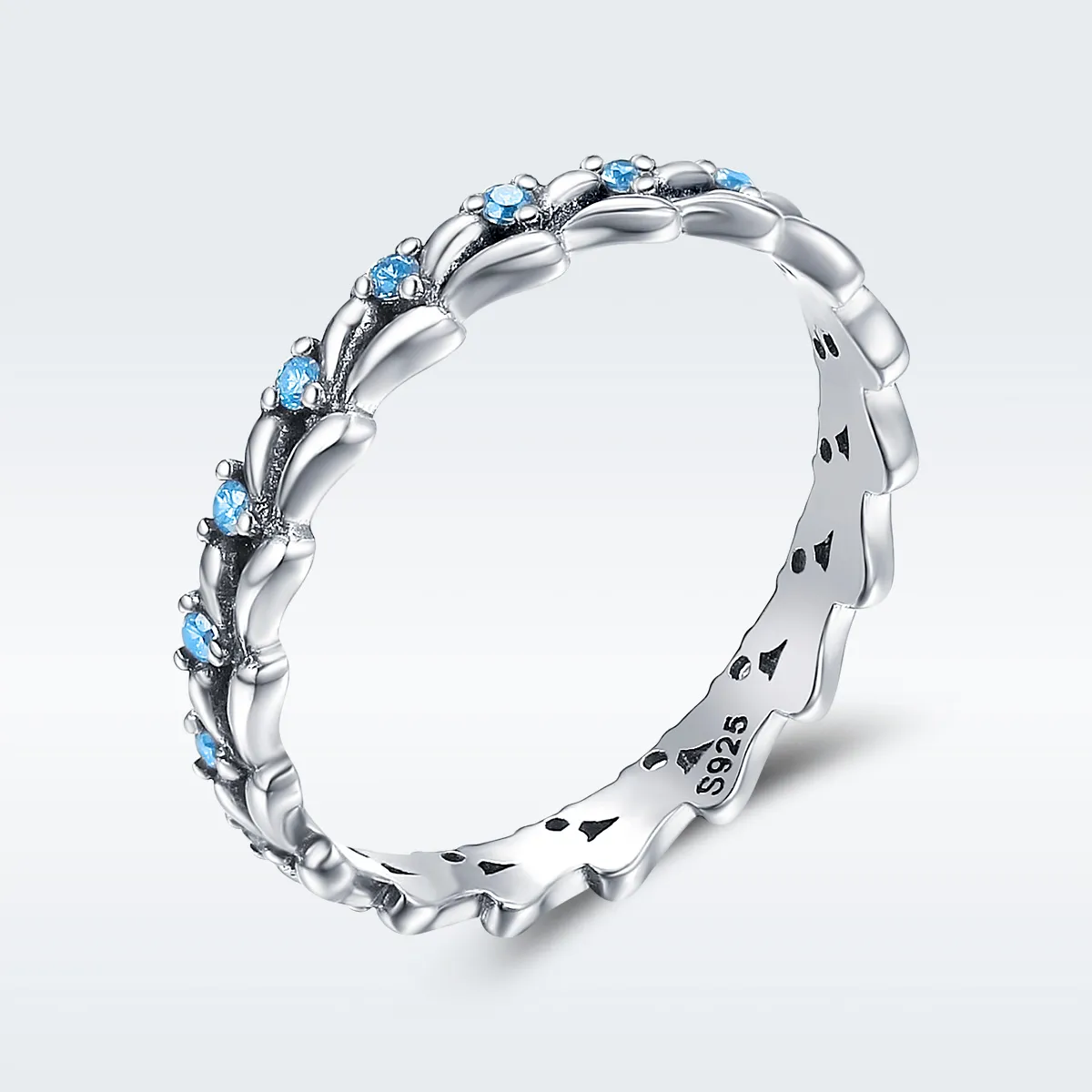 pandora style silver surf ring scr162