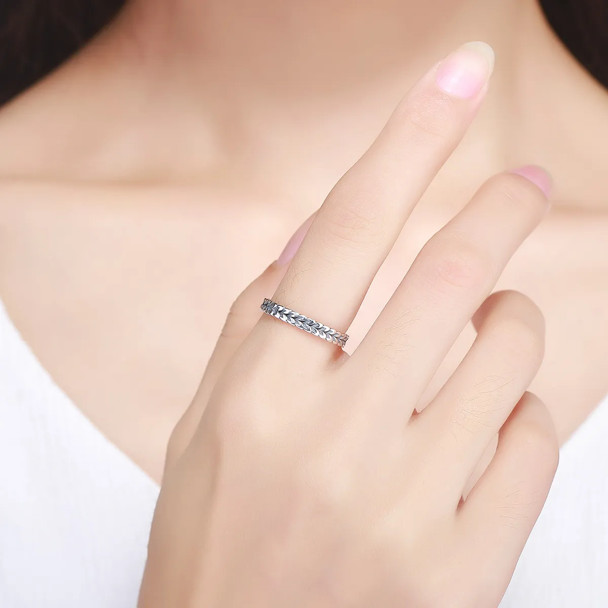 Pandora Style Silver Taste of The Field Ring - SCR139