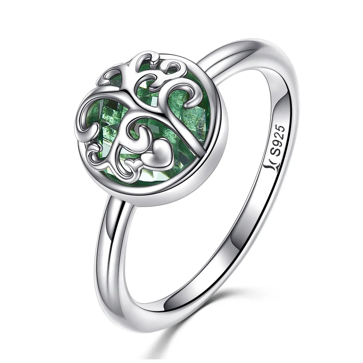 Pandora Style Silver Tree of Life Ring - SCR053