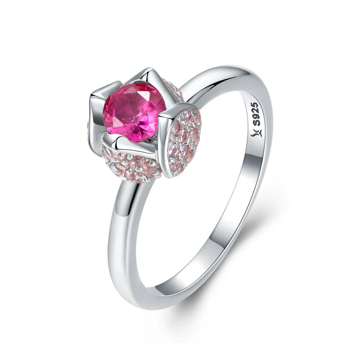 pandora style silver with you ring scr455