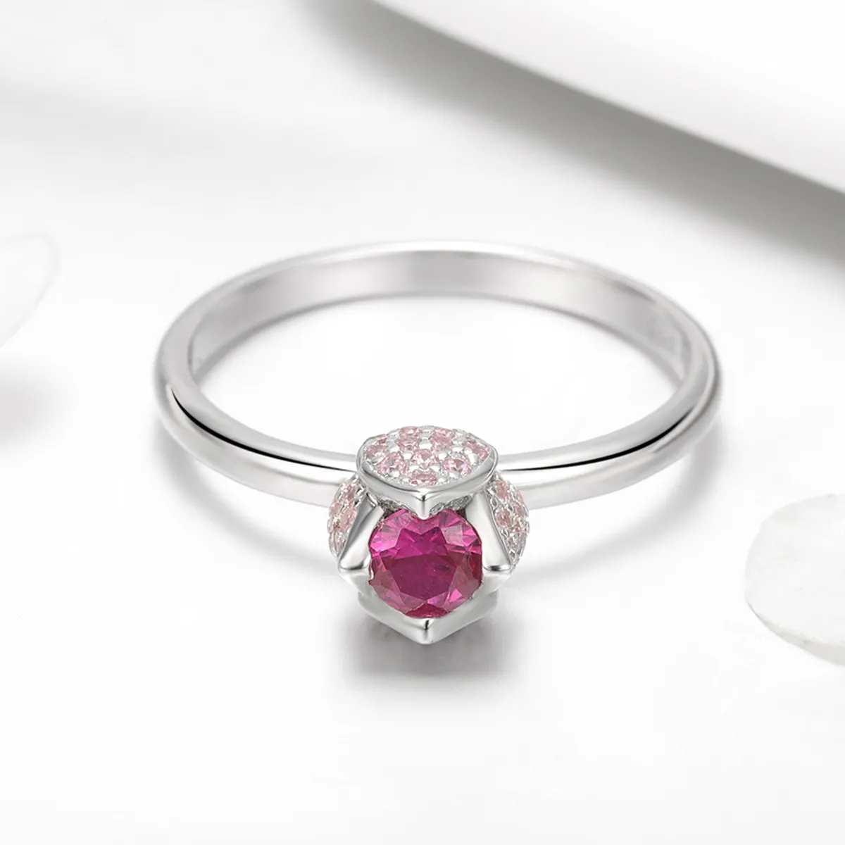 Pandora Style Silver with You Ring - SCR455